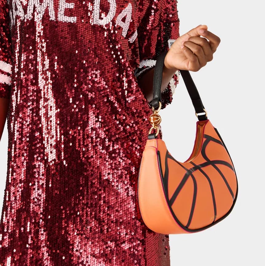 Bestsey Johnson Gameday Basketball Shoulder Bag - Image 3
