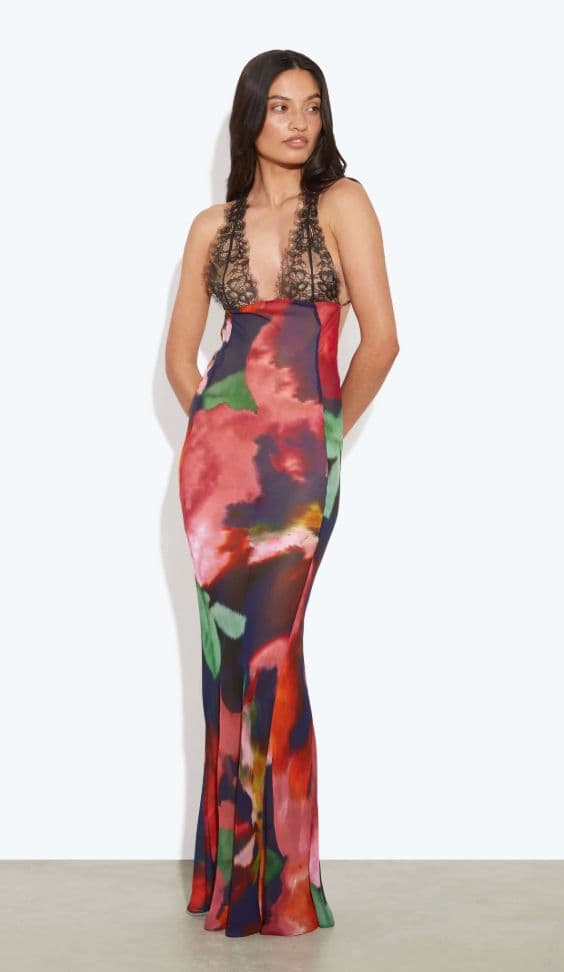 Rat & Boa PAOLA FLORAL SLIP DRESS - Image 1