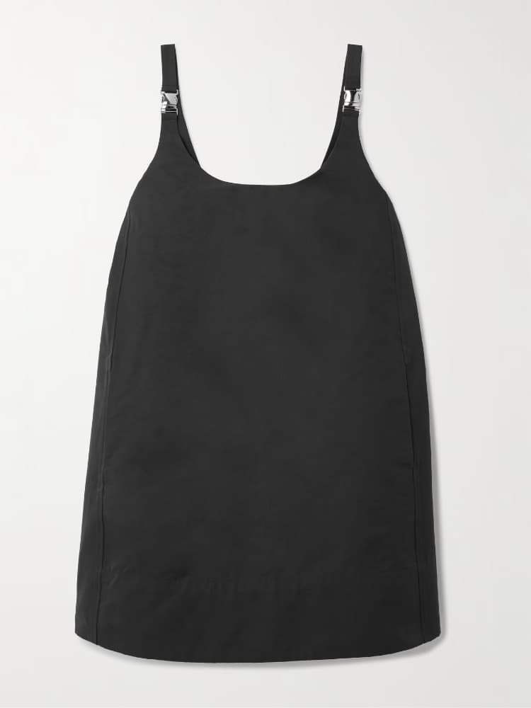 STAUD Glade buckled cotton-blend mini dress - Image 4