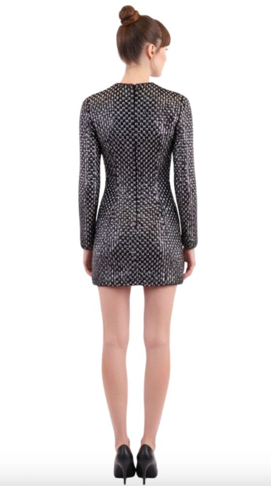 Rubin Singer Beaded Embellished Mini Dress - Image 5