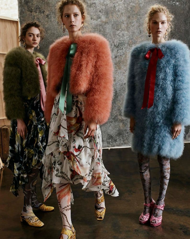 Erdem 2017 Feather Jacket - Image 4