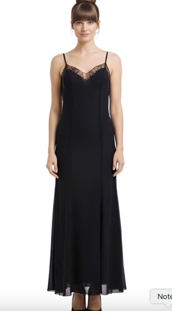 Vintage Versace Sheer Chain Long Dress - Image 1