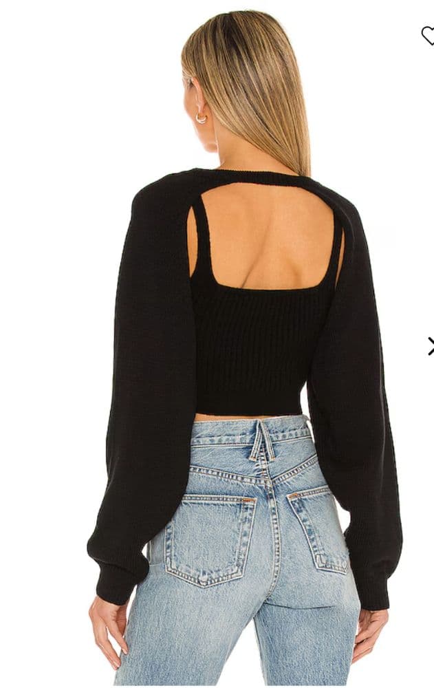 Bubish x Revolve knit Bolero / Shrug - Image 2