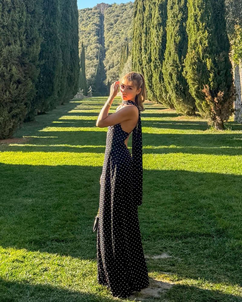 Leslie Amon *DUPE* Polka Dot Timeless Dress - Image 1