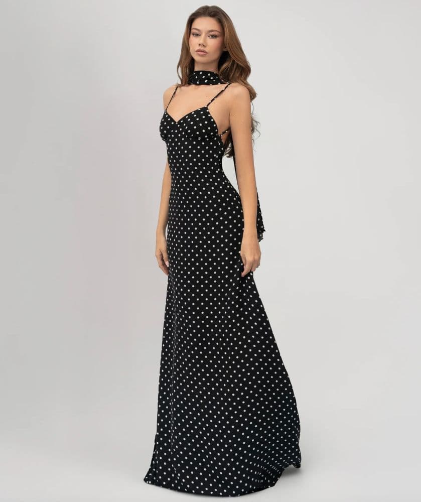 Leslie Amon *DUPE* Polka Dot Timeless Dress - Image 2