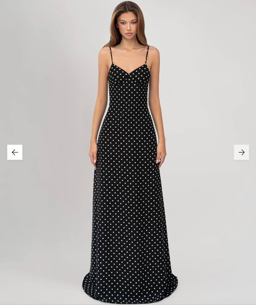 Leslie Amon *DUPE* Polka Dot Timeless Dress - Image 3