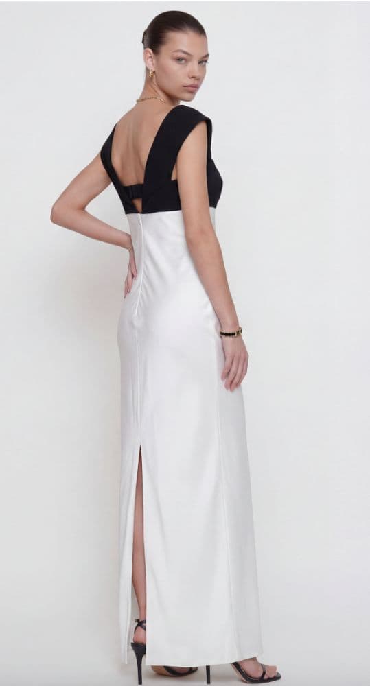 Brandon Maxwell Silk Maxi Dress - Image 5