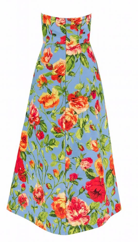 Carolina Herrera Floral-print Faille Gown - Image 3