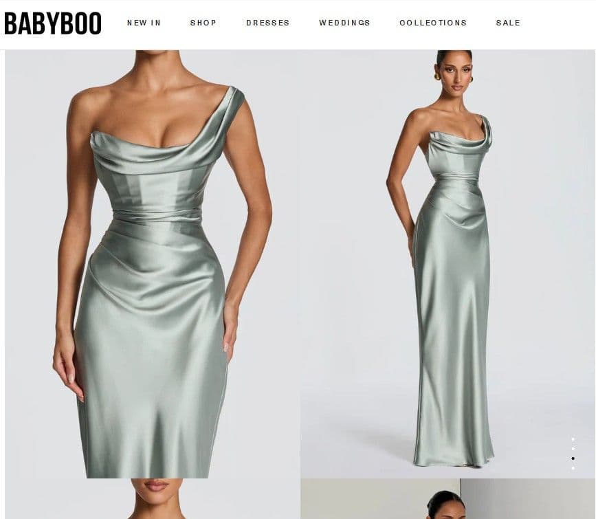 Thalassa Maxi Dress - Sage - Image 2