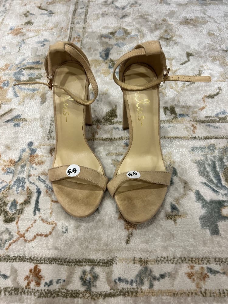 Lulu's Classic Block Nude Heels! - Image 1