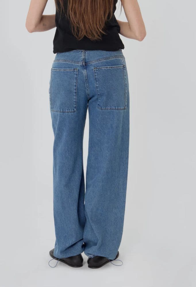 Still Here Sport Jean (24) - Jeans in Blue Denim Straight Leg Low Rise - Image 6