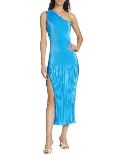 Lidee Gigi Pleated One Shoulder Gown - Image 1