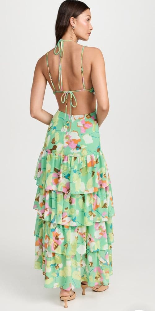 Floral Cutout Dress - Image 2