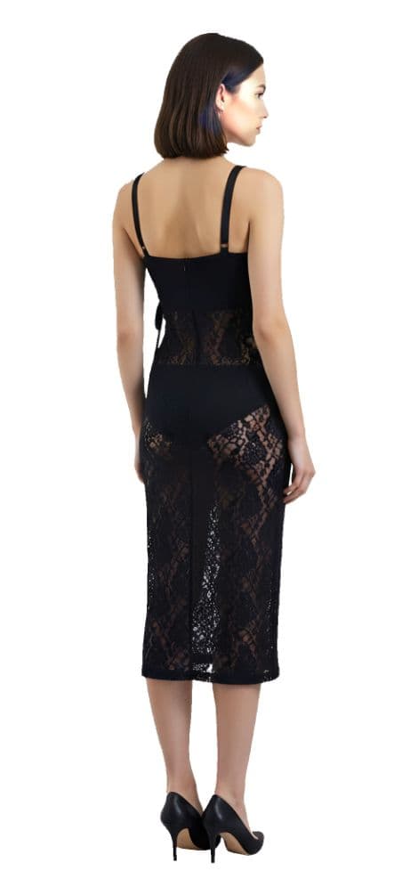 Dolce & Gabbana Lace Bustier Dress - Image 2