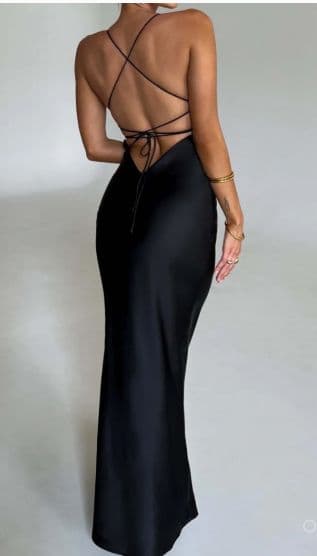 Babyboo Elegent Satin Gown - Image 1
