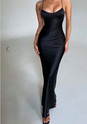 Babyboo Elegent Satin Gown - Image 2