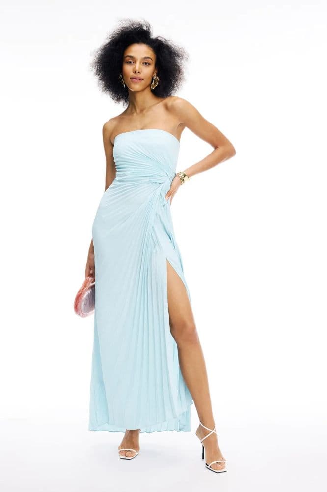 ALC Layla Strapless Pleated Gown - Image 1