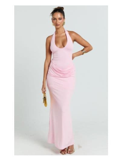 Showpo Pink Heath Maxi Dress - Image 1
