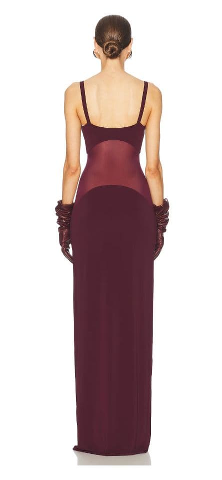 Helsa Sheer Knit Curve Maxi Dress REVOLVE - Image 2