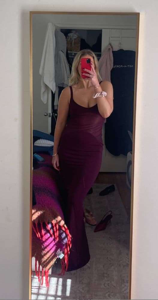 Helsa Sheer Knit Curve Maxi Dress REVOLVE - Image 4