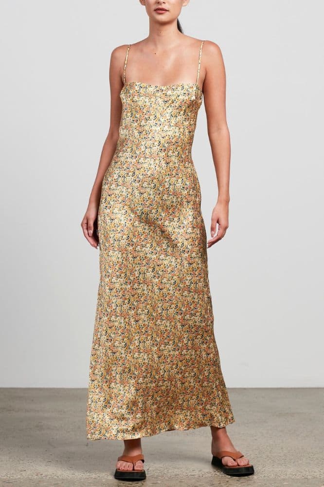 Bec + Bridge Golden Fields Silk Maxi Dress - Image 1
