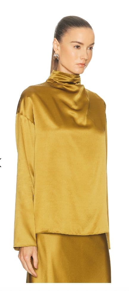 SRG Atlas Silk Top + Marion Silk Skirt set REVOLVE - Image 3