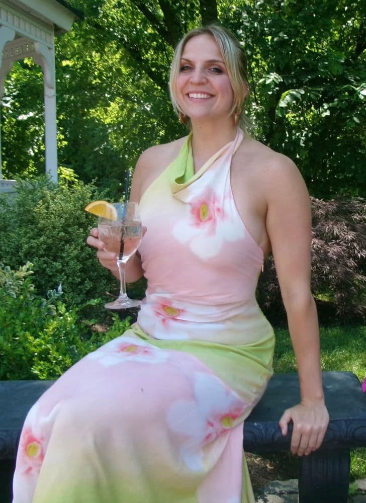 Zara Floral Print Halter Maxi - Image 2