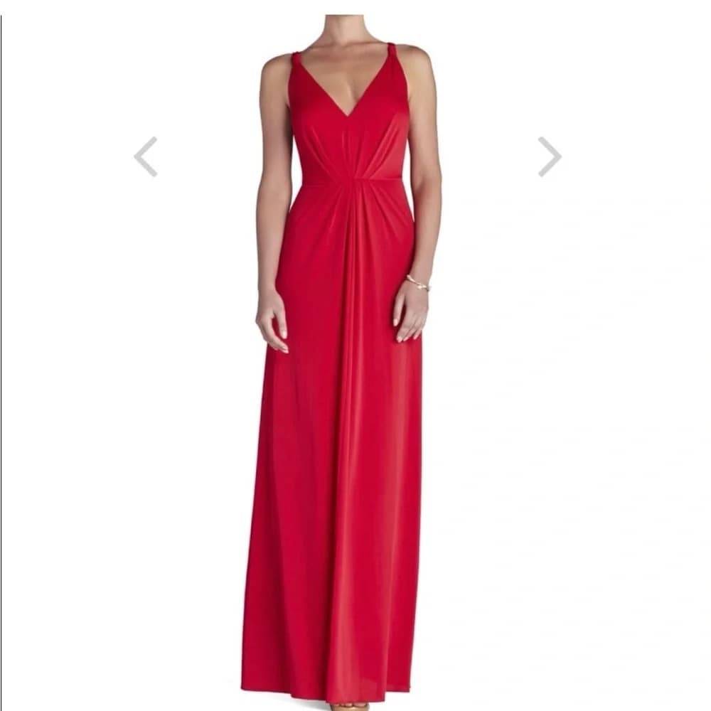 BCBG MaxAzria Red Hali Gown - Image 1
