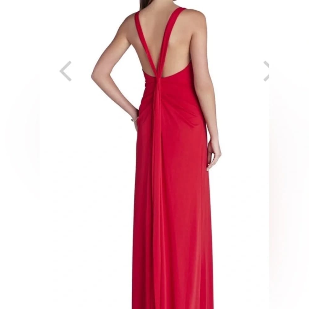 BCBG MaxAzria Red Hali Gown - Image 2