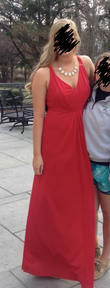 BCBG MaxAzria Red Hali Gown - Image 3