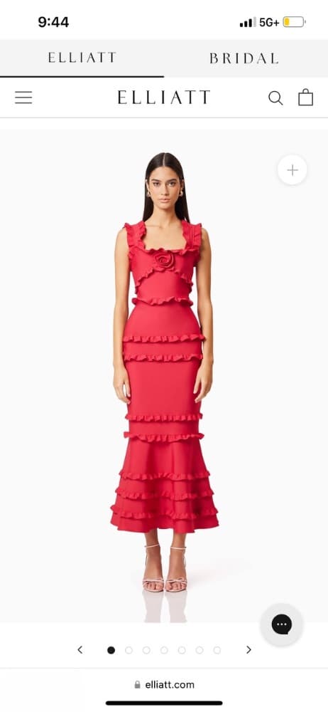 Elliatt Kimberly Frill Maxi Dress - Image 1