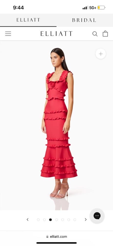 Elliatt Kimberly Frill Maxi Dress - Image 2