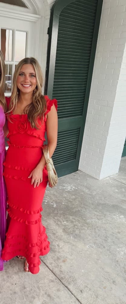 Elliatt Kimberly Frill Maxi Dress - Image 4