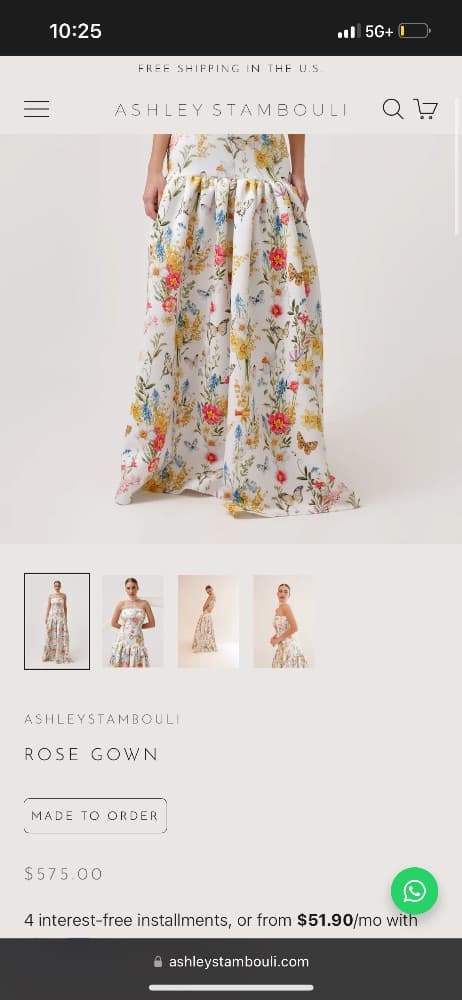Rose Gown - Image 5