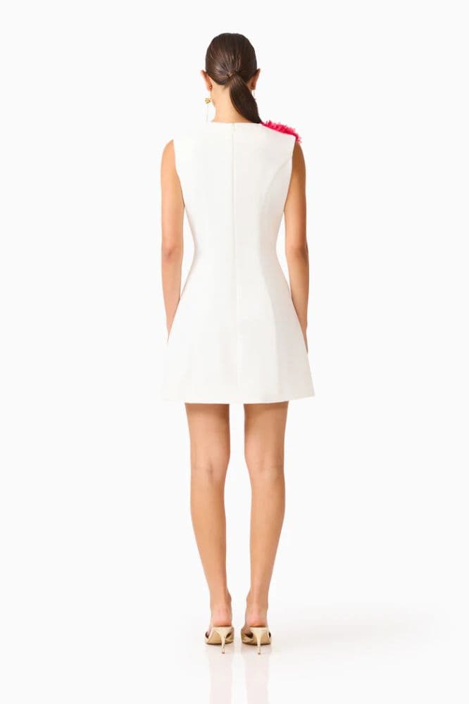 Elliatt Buttercup Embroidered Mini Dress - Image 3
