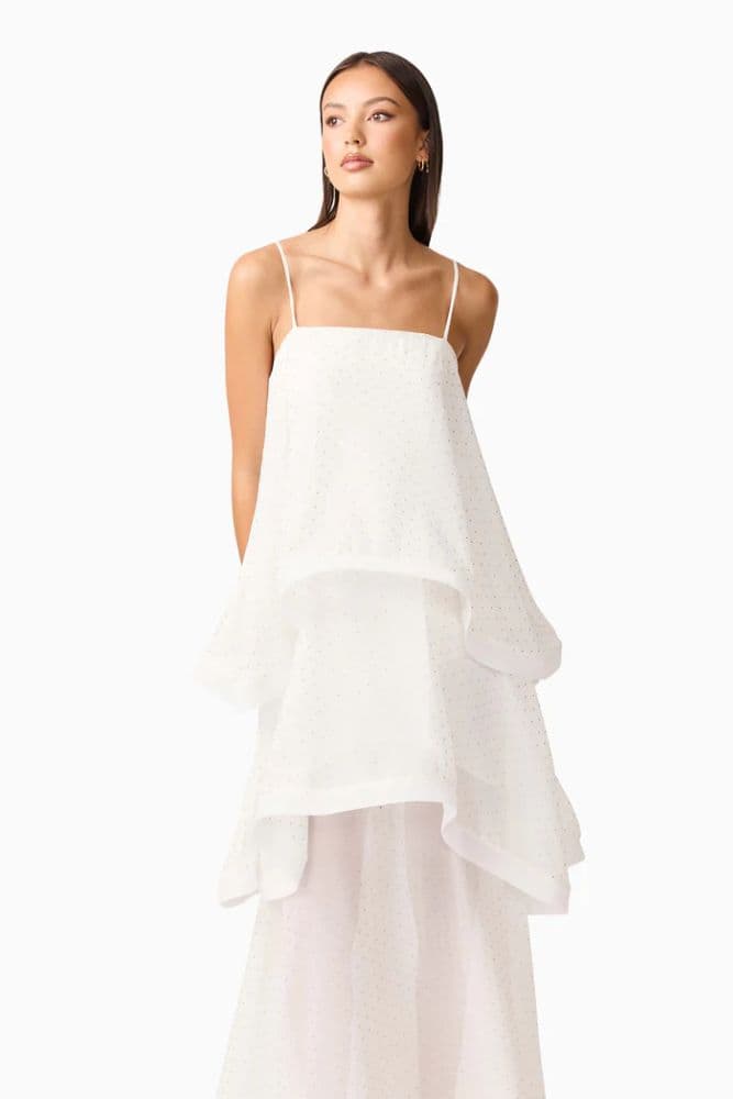 Elliatt Moss Tiered Embellished Gown - Image 2
