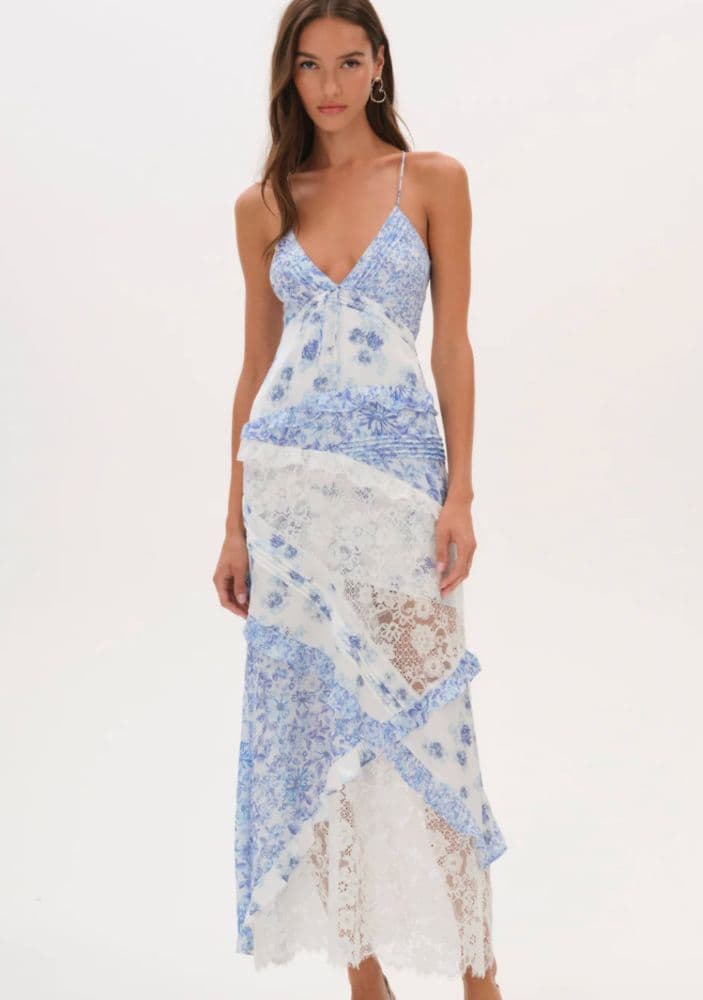 For Love & Lemons - Rosalyn Maxi Dress - Image 1