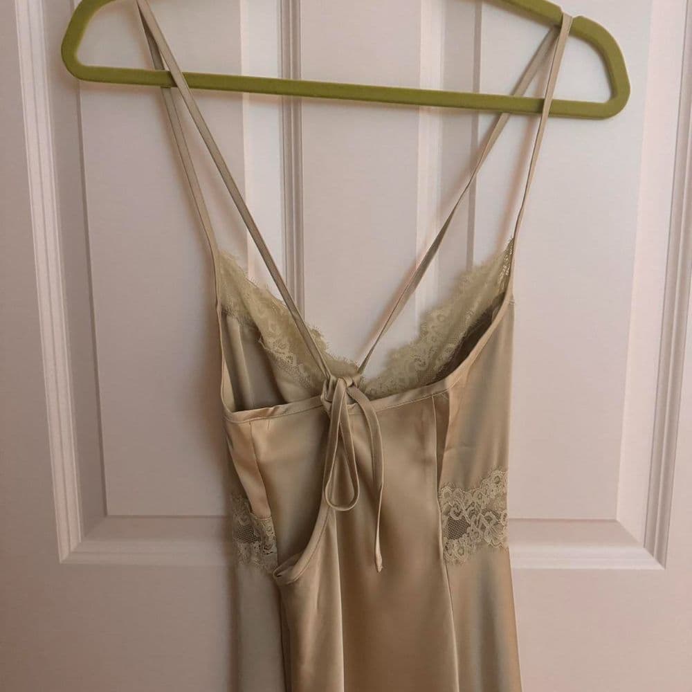 Princess Polly Women's Green Dress - Image 2