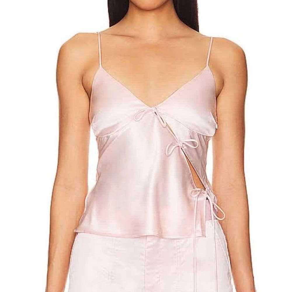 Bubish Luxe Women's Pink Crop-top - Image 1