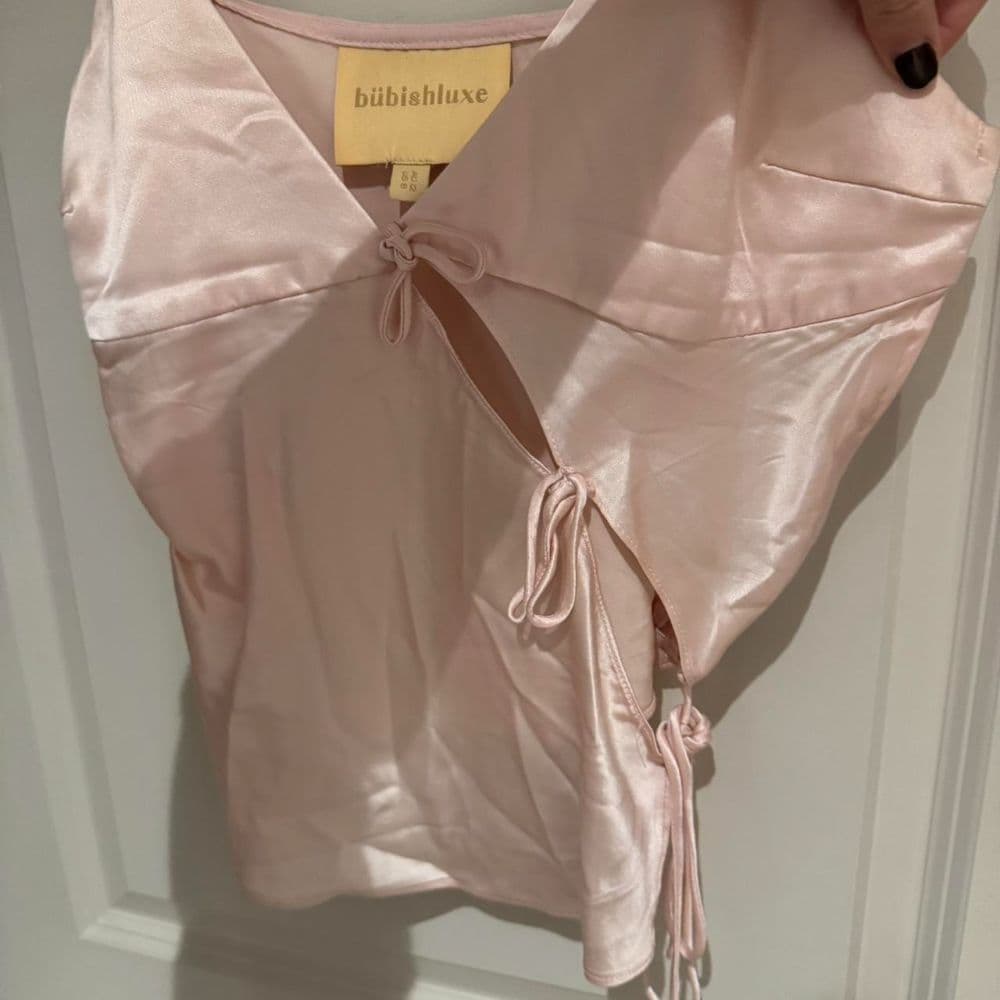 Bubish Luxe Women's Pink Crop-top - Image 4