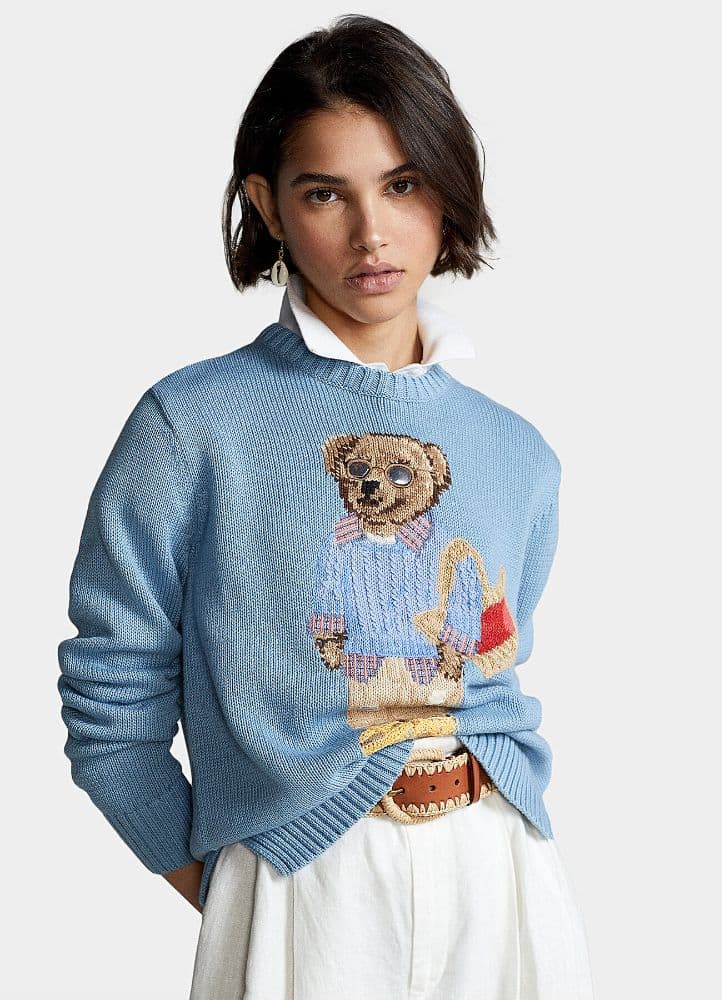Polo Ralph Lauren bear long sleeve pullover - Image 1