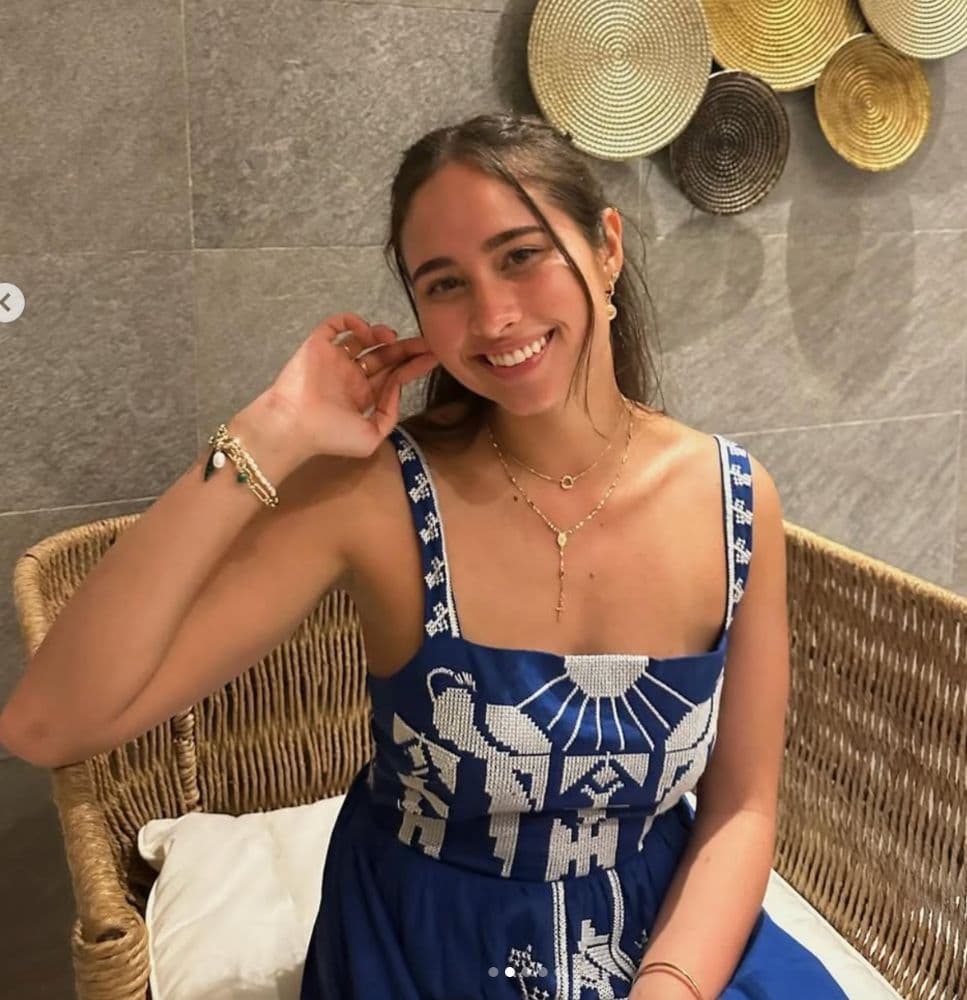 Farm Rio Blue and White Dress - Image 3