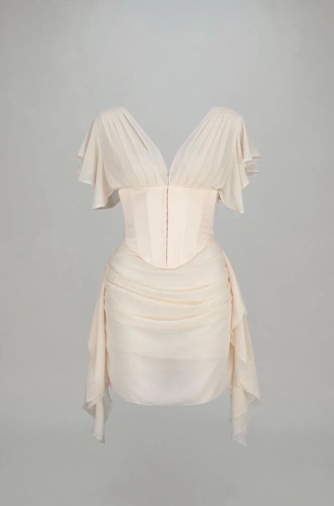 Atoir Romee Mini Dress Ivory - Image 2