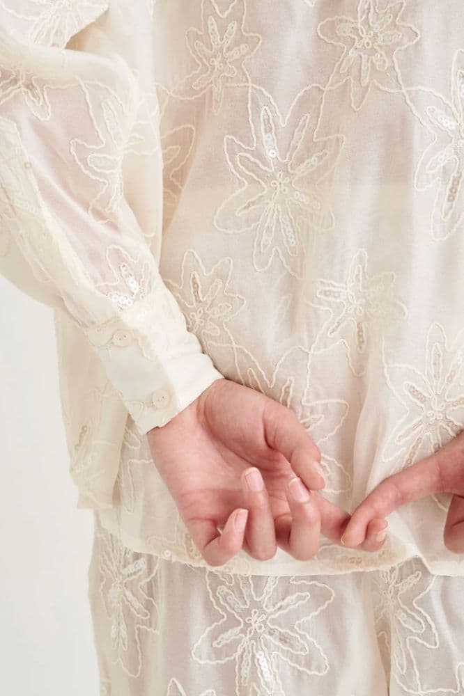 Oh So Troppy Starry Sheer LS Shirt - Image 3