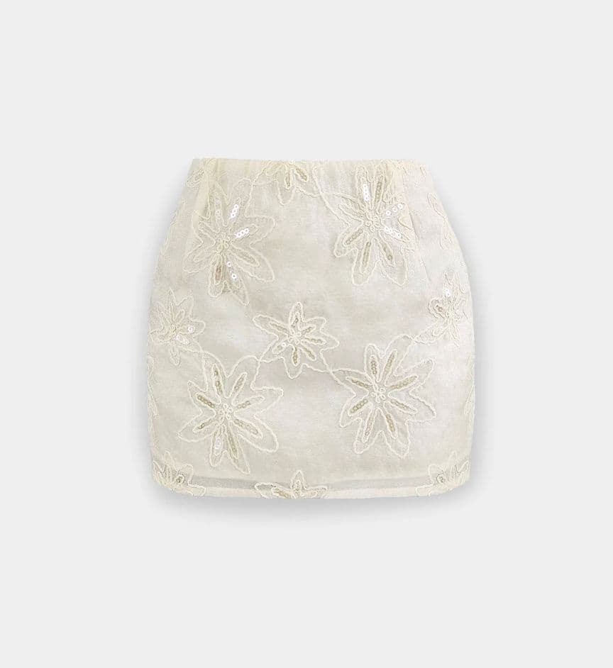 Oh So Troppy Starry Mini Skirt - Image 2