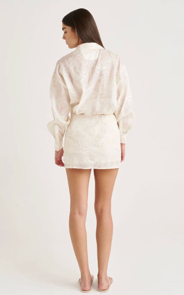 Oh So Troppy Starry Mini Skirt - Image 3