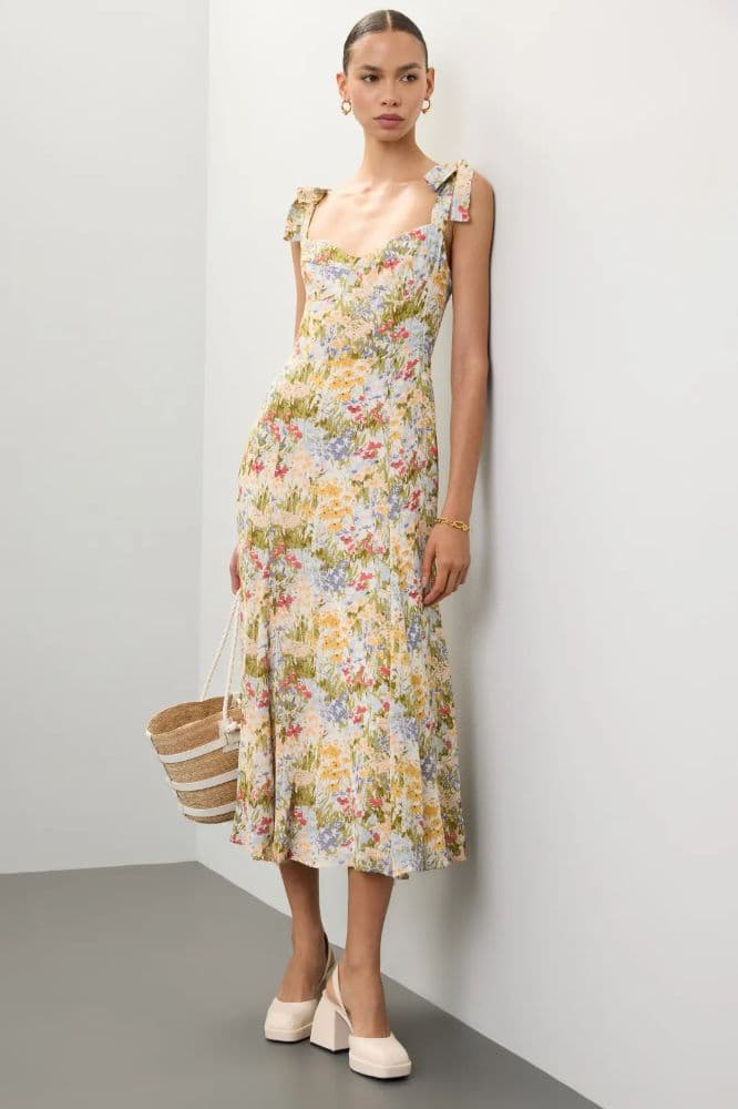 Floral Reformation Nadira Sundress - Image 1
