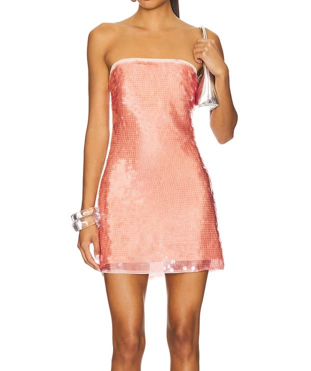 Superdown Jazzlyn Mini Dress in Pink - Image 1