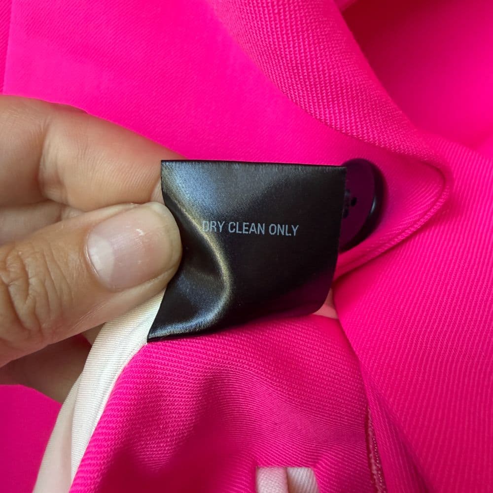 ARGENT Supermajority Hot Pink Seasonless Wool Blazer - Image 5