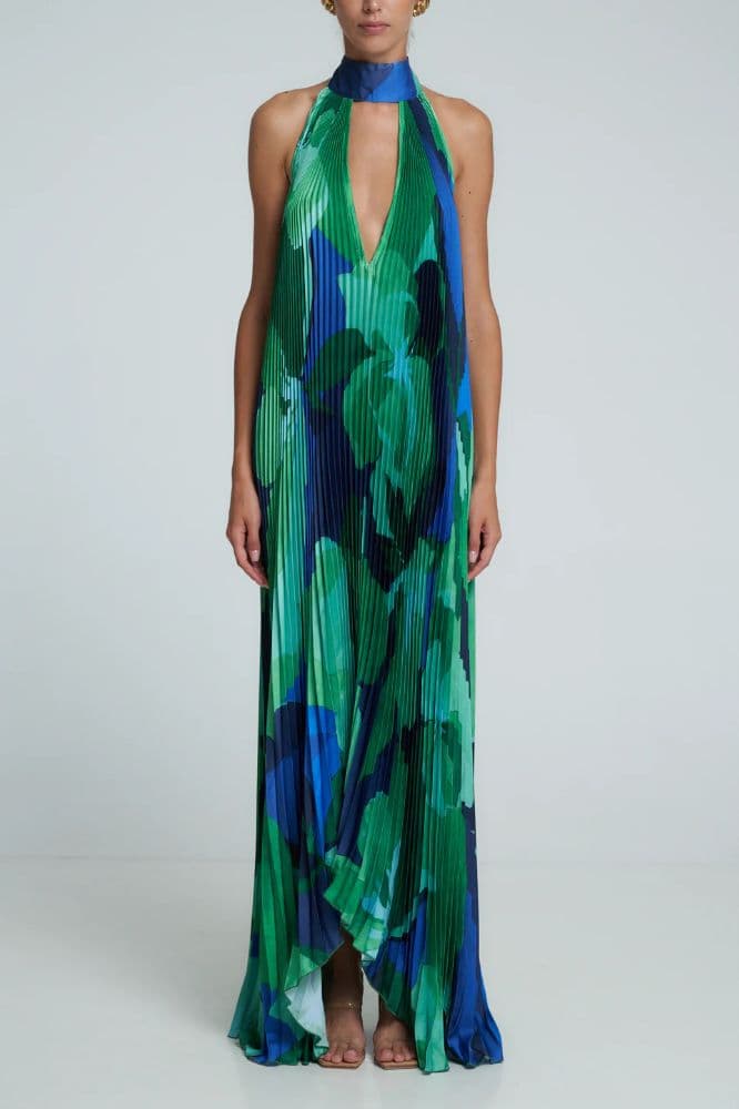 L'idee Opera Gown in Capri Green - Image 3